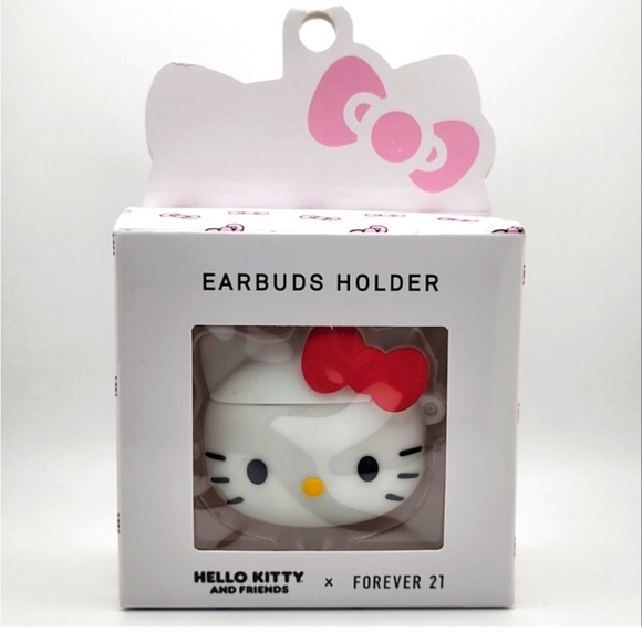 Hello Kitty White and Red Earbud Silicone Case NWT - Picture 7 of 8